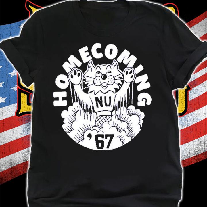 Northwestern University Homecoming '67 t-shirt
