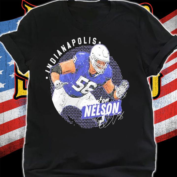 Quenton Nelson Indianapolis Dots Football Shirt t-shirt