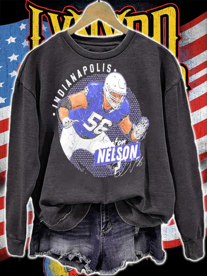Quenton Nelson Indianapolis Dots Football Shirt t-shirt