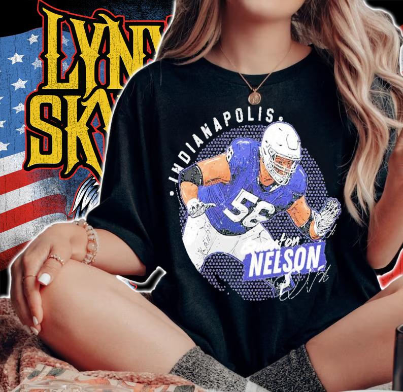 Quenton Nelson Indianapolis Dots Football Shirt t-shirt