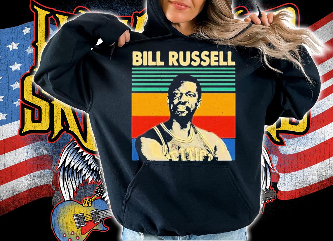 Rest In Peace To A Legend Bill Russell Vintage Shirt t-shirt