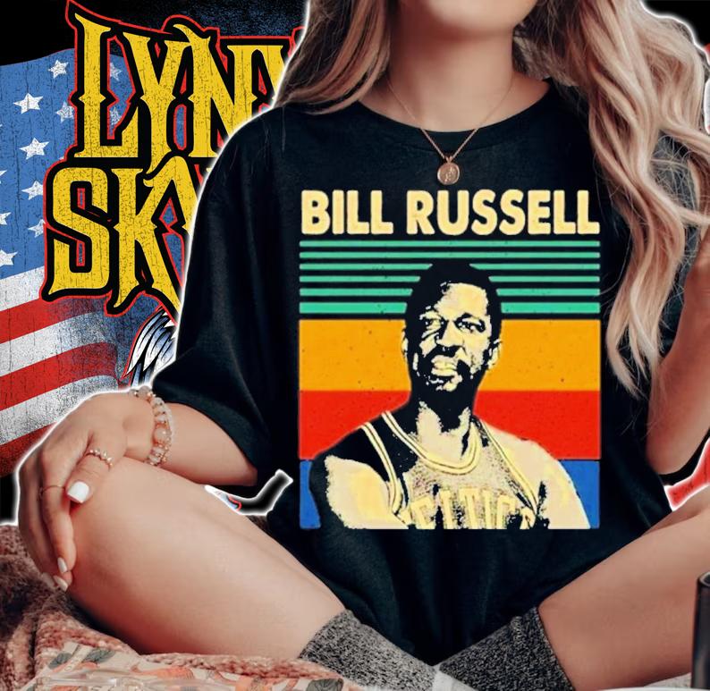 Rest In Peace To A Legend Bill Russell Vintage Shirt t-shirt
