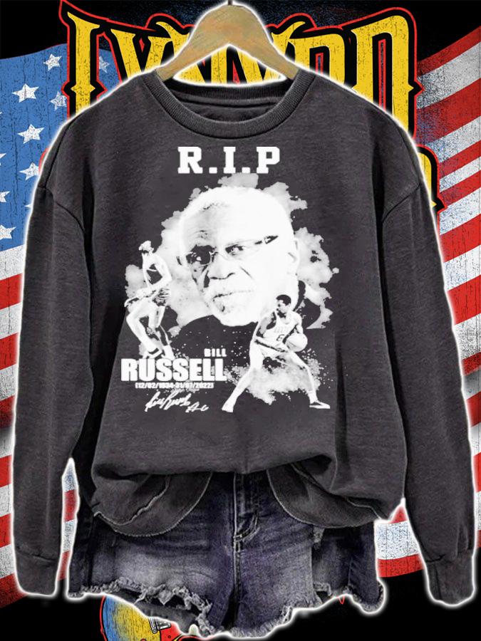 RIP Bill Russell 1934-2022 Boston Basketball Signatures Shirt t-shirt sweatshirt