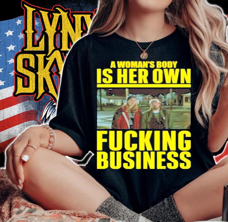 A Woman's Body Is Her Own Fucking Business T-Shirt t-shirt woman shirt
