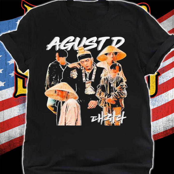 Agust D BTS Daechwita Vintage Shirt t-shirt shirt