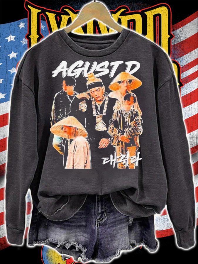 Agust D BTS Daechwita Vintage Shirt t-shirt sweatshirt