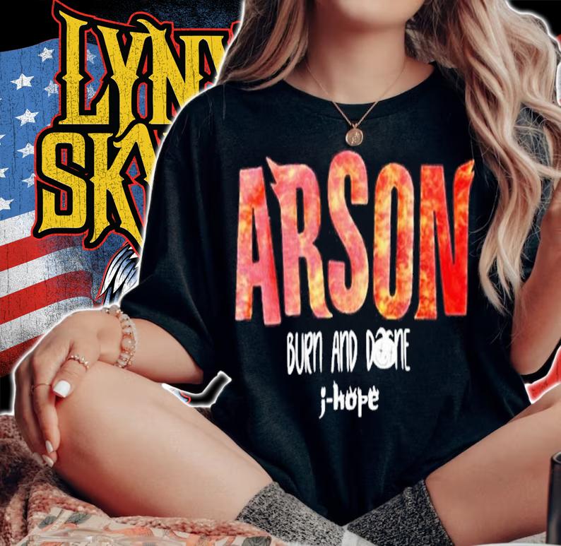 Arson Burn And Done J-Hope Shirt t-shirt