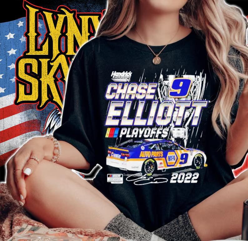 Chase Elliott Race NASCAR Playoff 2022 Shirt t-shirt woman shirt