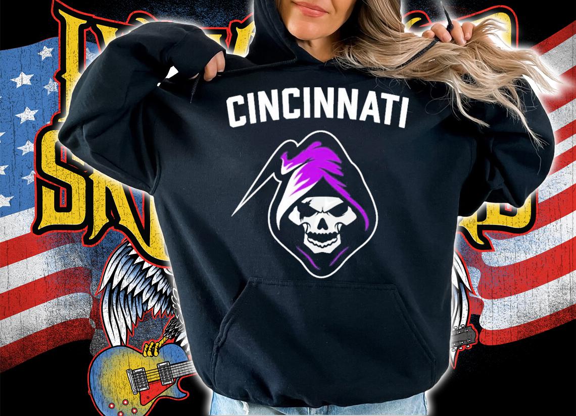 Cincinnati Fear Cincinnati Over Reaper T-Shirt t-shirt hoodie