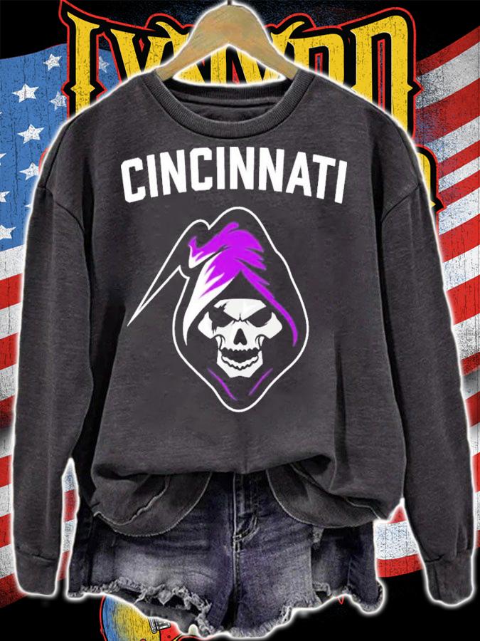 Cincinnati Fear Cincinnati Over Reaper T-Shirt t-shirt sweatshirt
