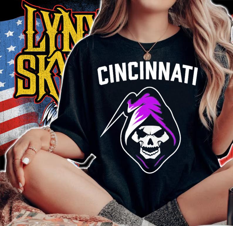 Cincinnati Fear Cincinnati Over Reaper T-Shirt t-shirt woman shirt