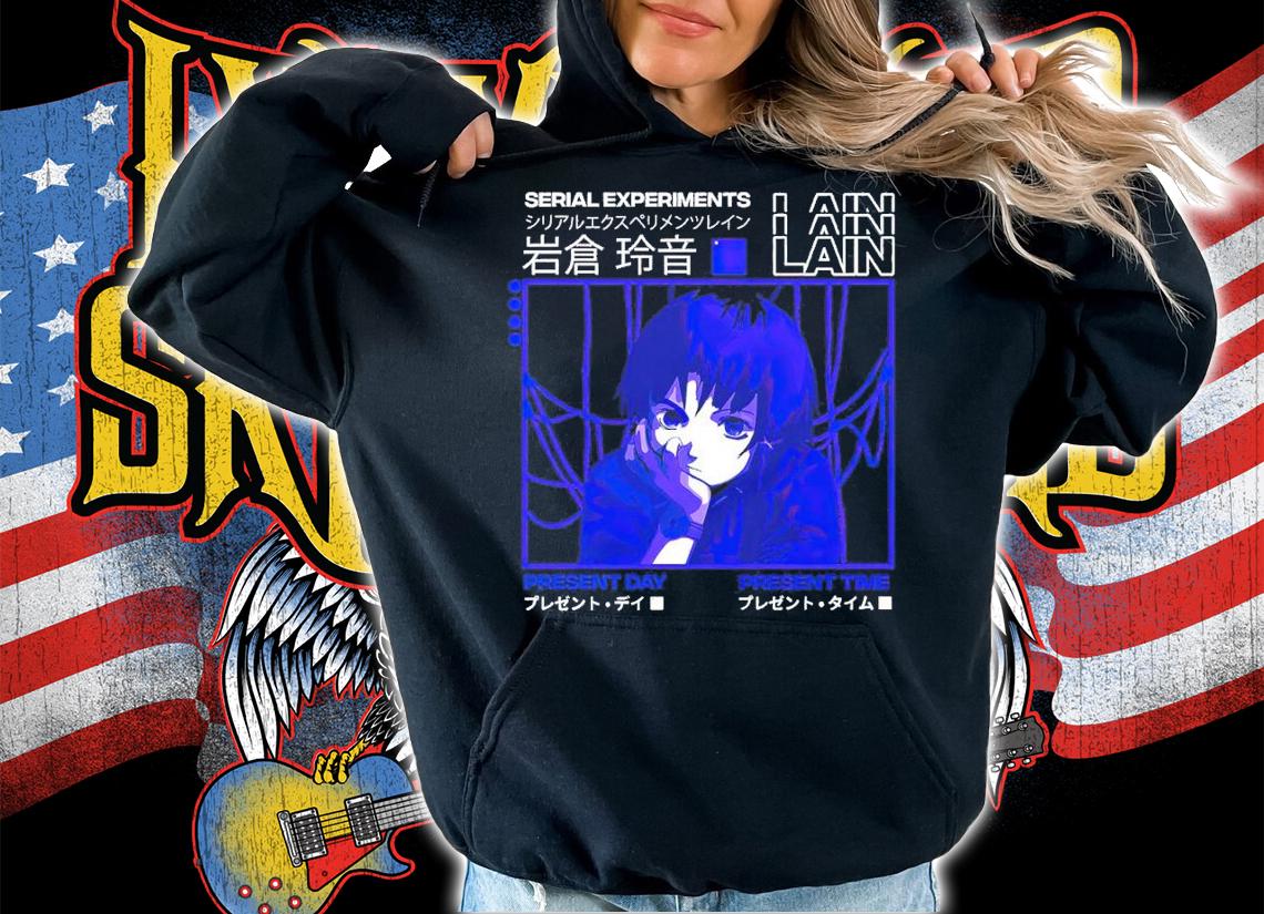 Serial Experiments Lain Darker shirt t-shirt hoodie