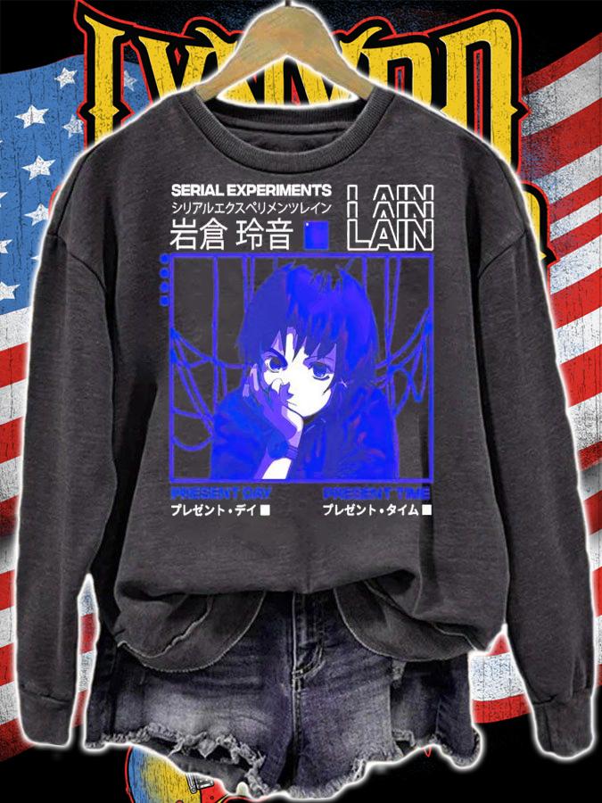 Serial Experiments Lain Darker shirt t-shirt sweatshirt