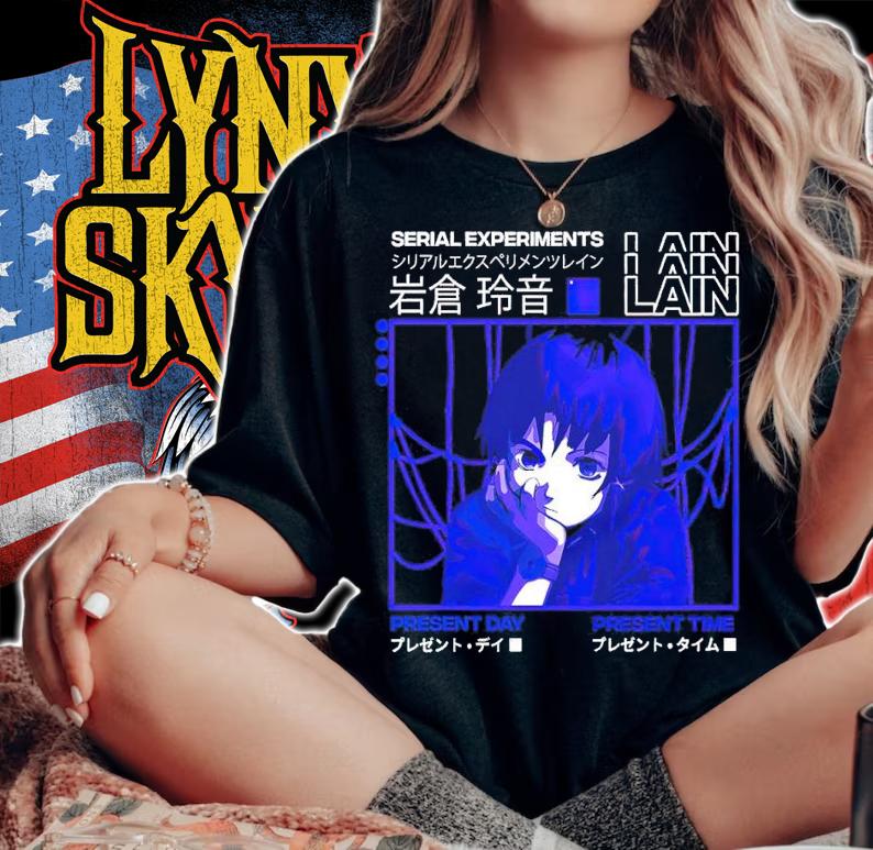 Serial Experiments Lain Darker shirt t-shirt woman shirt