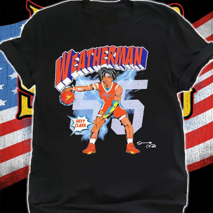 Skyy Clark Weatherman Collection shirt t-shirt