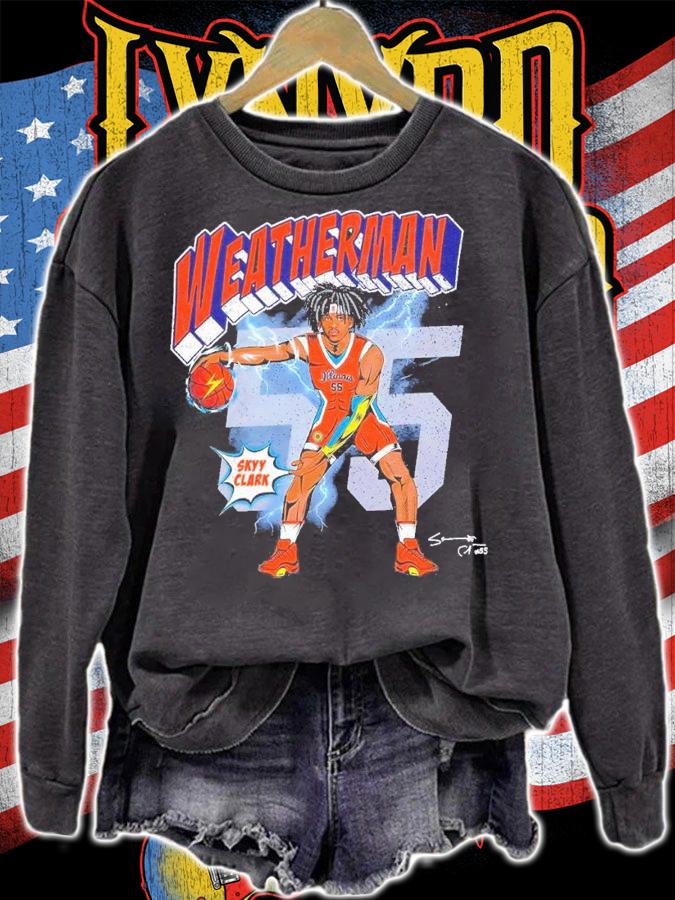 Skyy Clark Weatherman Collection shirt t-shirt