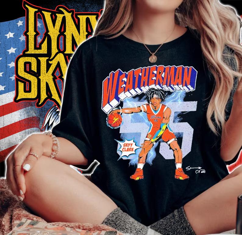 Skyy Clark Weatherman Collection shirt t-shirt