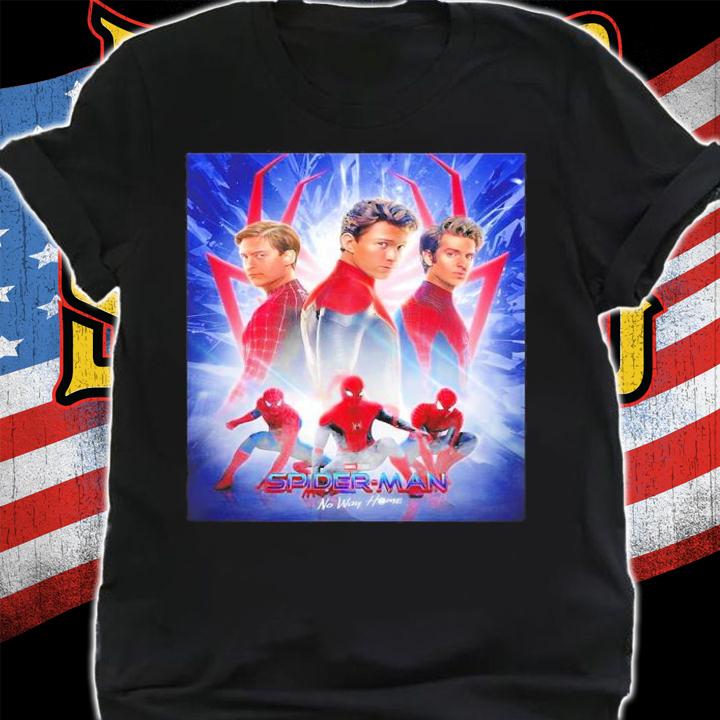 Spider-Man No Way Home Poster Movie Unframed Shirt t-shirt