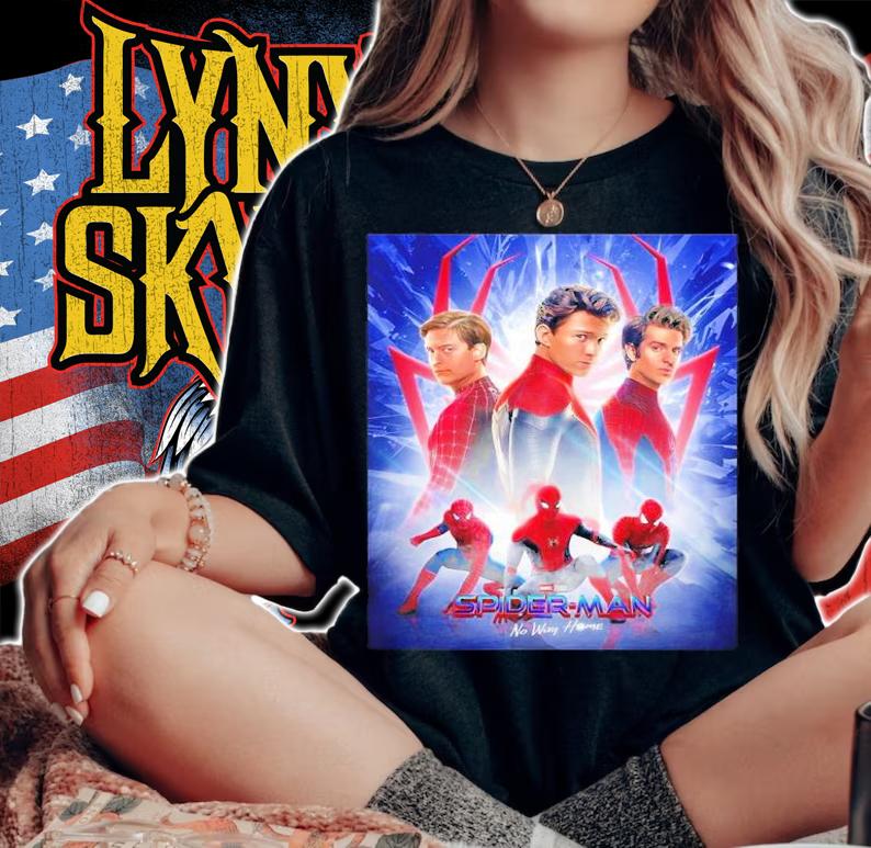 Spider-Man No Way Home Poster Movie Unframed Shirt t-shirt