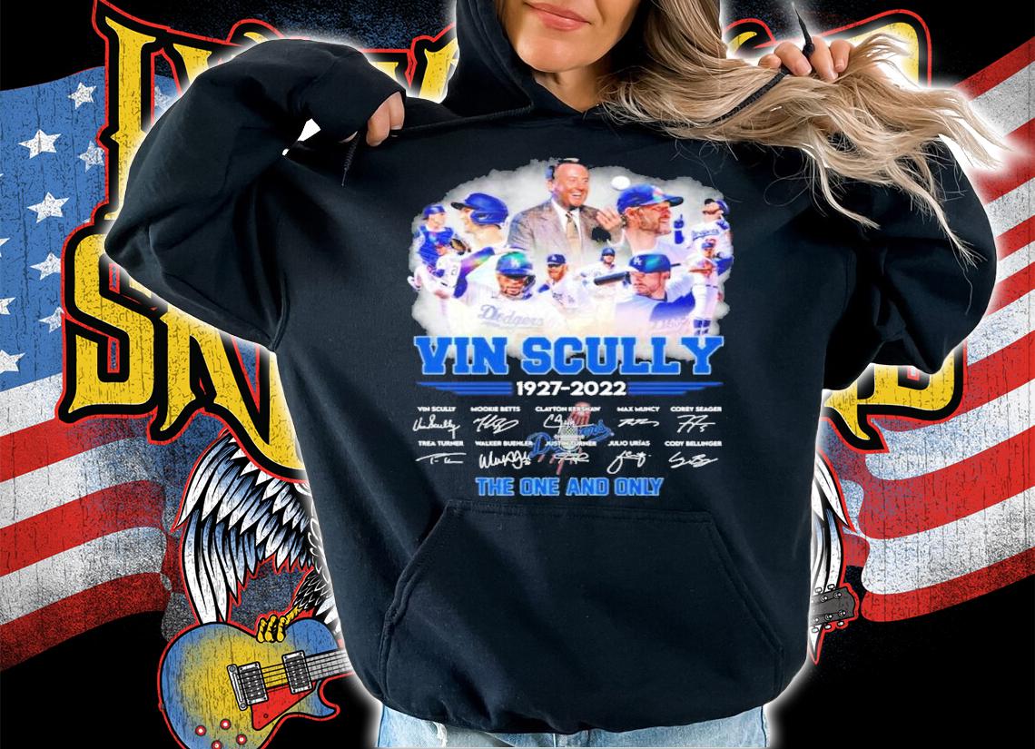 Vin Scully 1927-2022 Signatures The One And Only Shirt t-shirt hoodie