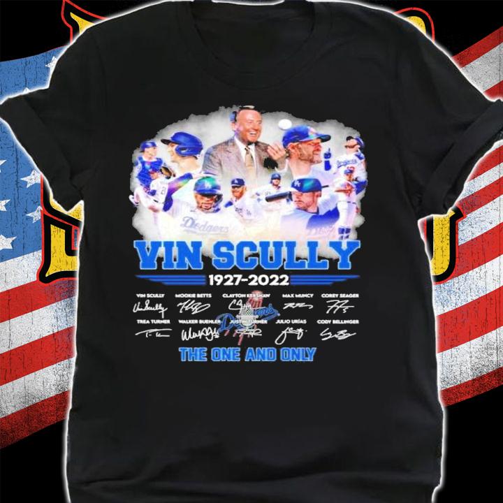 Vin Scully 1927-2022 Signatures The One And Only Shirt t-shirt shirt