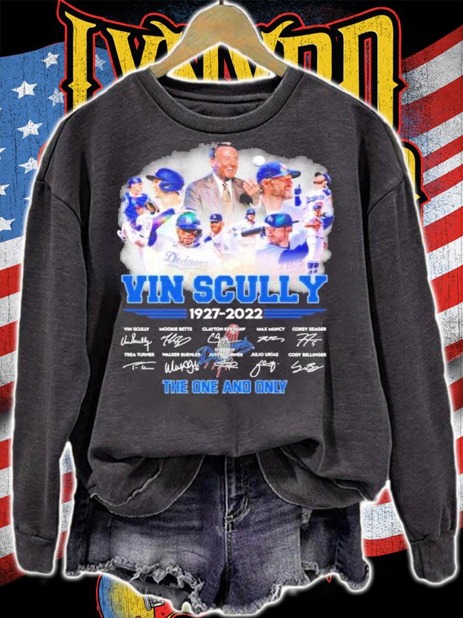 Vin Scully 1927-2022 Signatures The One And Only Shirt t-shirt sweatshirt