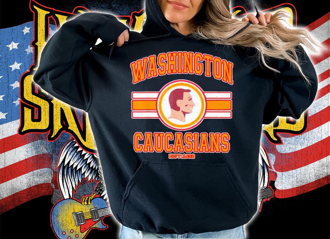 Washington Caucasians Football EST 1492 Shirt t-shirt