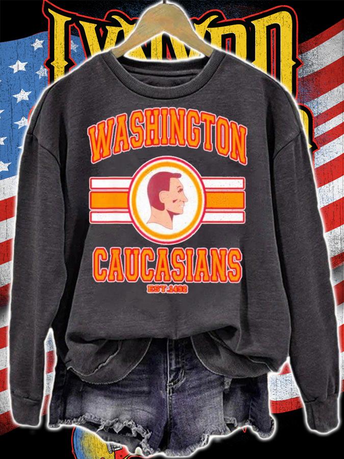 Washington Caucasians Football EST 1492 Shirt t-shirt