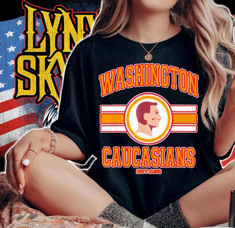 Washington Caucasians Football EST 1492 Shirt t-shirt