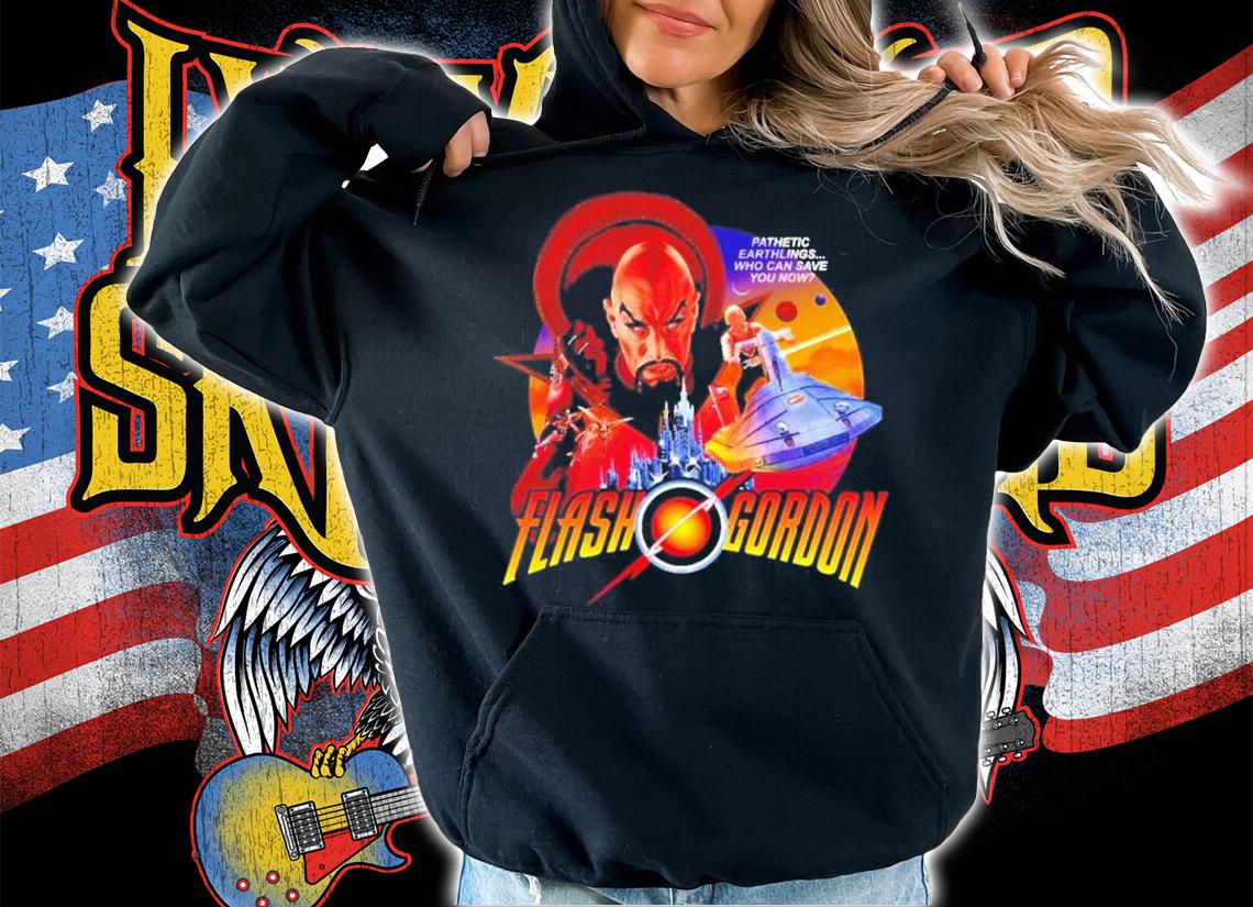 Who Can Save You Now Flash Gordon Bright shirt t-shirt