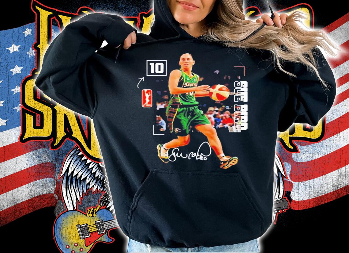 WNBA Sue Bird No 10 Basketball T-Shirt t-shirt hoodie