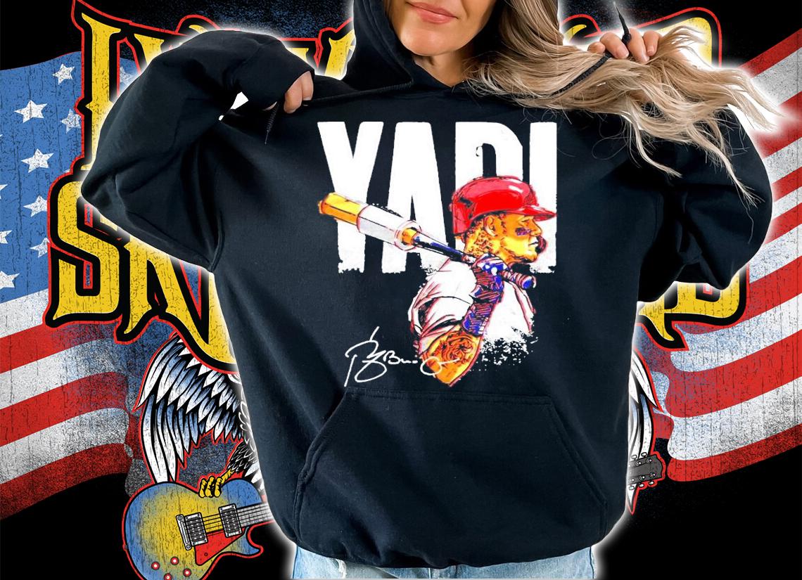 Yadier Molina Baseball Signature T-Shirt t-shirt hoodie