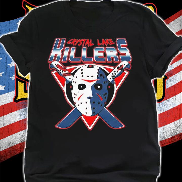 Crystal Lake Killers Jason Voorhees Vintage T-Shirt t-shirt shirt