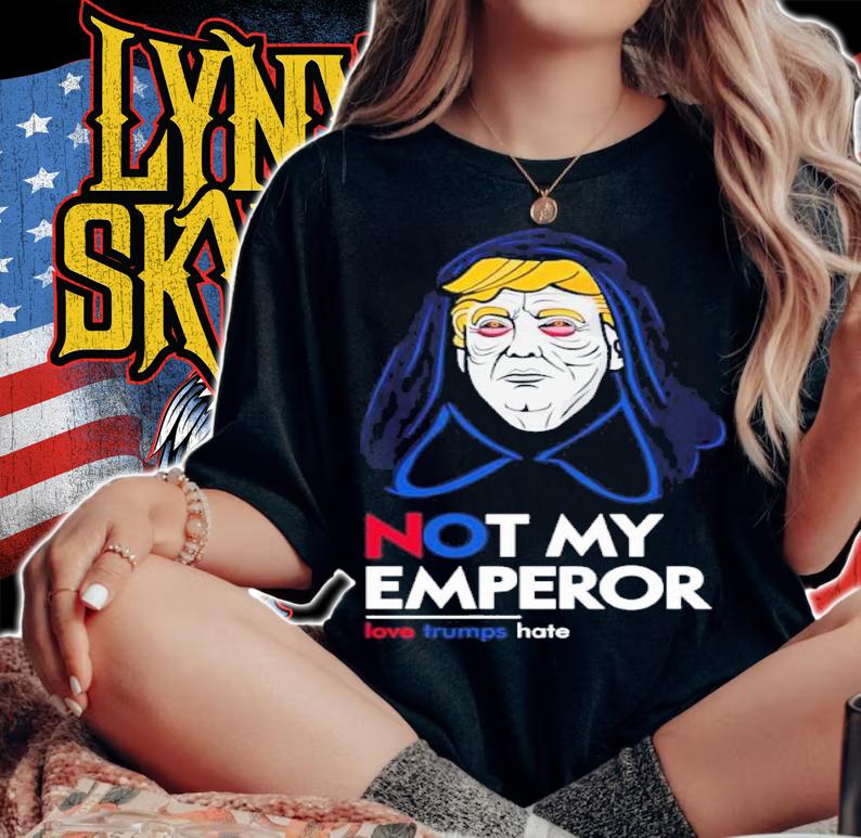 Donald Trump Not My Emperor Star Wars Palpatine Shirt t-shirt