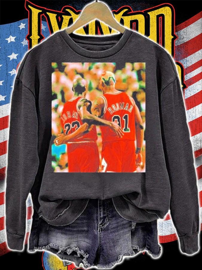 Double Monster Of Bulls MJ And Dennis Rodman Shirt t-shirt