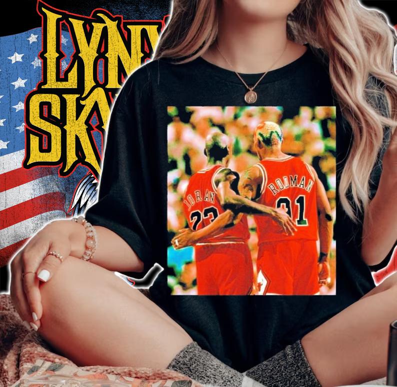 Double Monster Of Bulls MJ And Dennis Rodman Shirt t-shirt