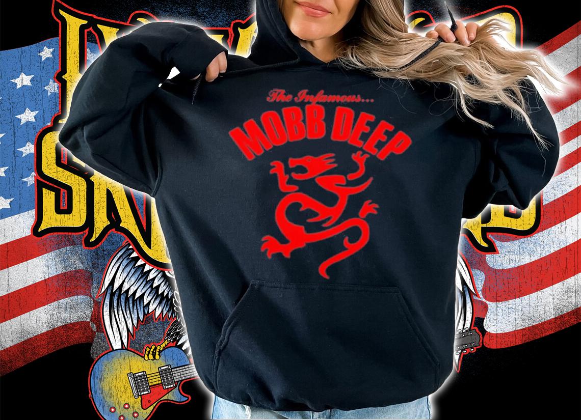 Eddie Kingston Mobb Deep Dragon T-Shirt t-shirt