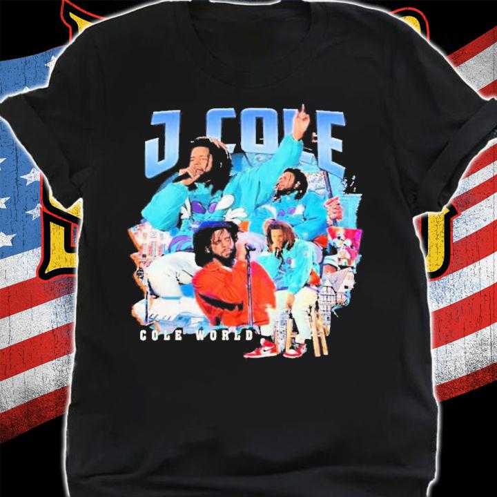 J Cole Crooked Smile Cole World T-Shirt t-shirt