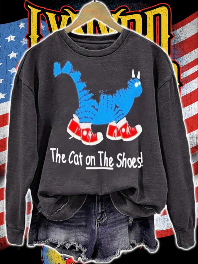Kaliban Cat On The Red Shoes T-Shirt t-shirt