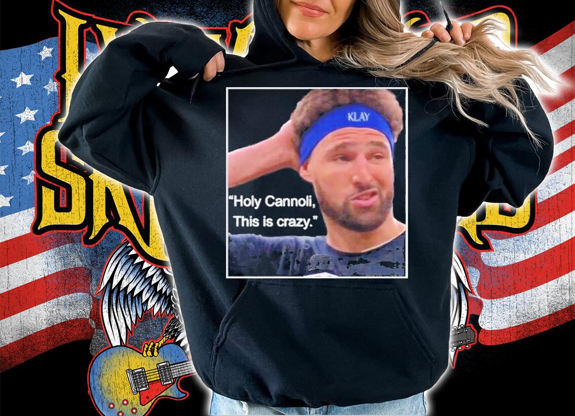 Klay Thompson Holy Cannoli This Is Crazy T-Shirt t-shirt