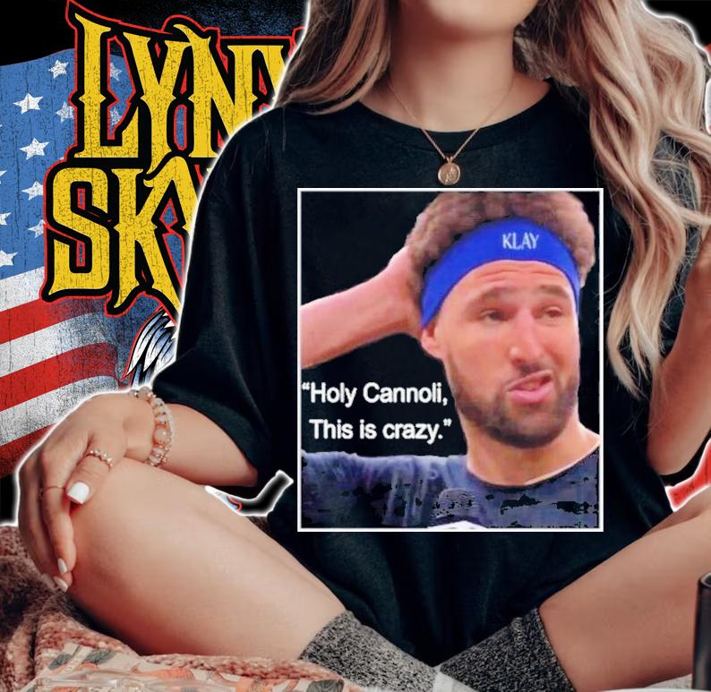 Klay Thompson Holy Cannoli This Is Crazy T-Shirt t-shirt