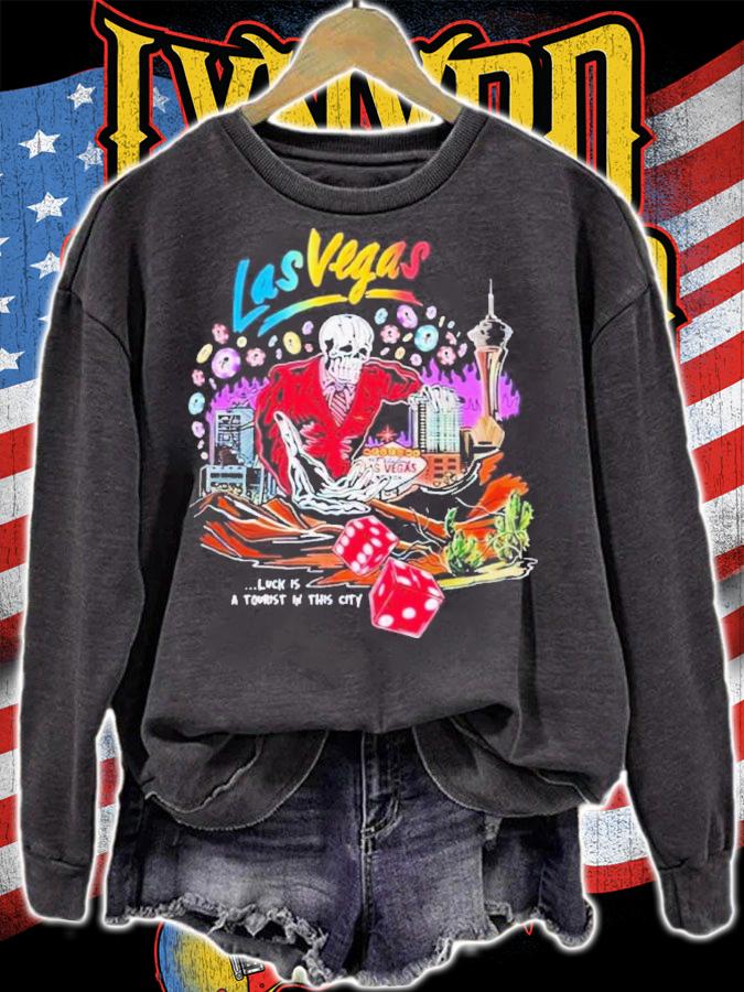 Las Vegas Luck Is A Tourist Warren Lotas Shirt t-shirt