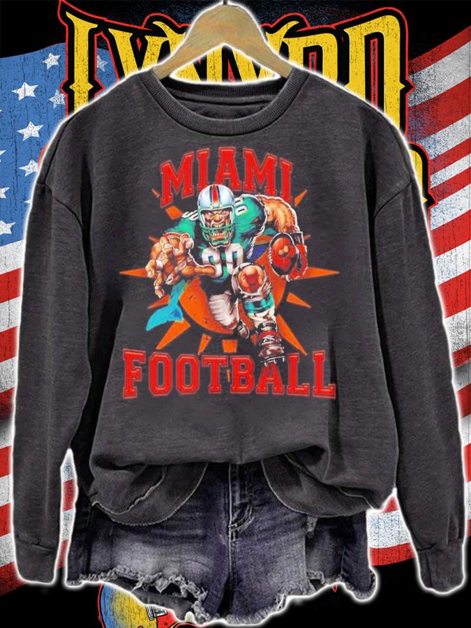 Miami Football Artwork Shirt t-shirt sweatshirt