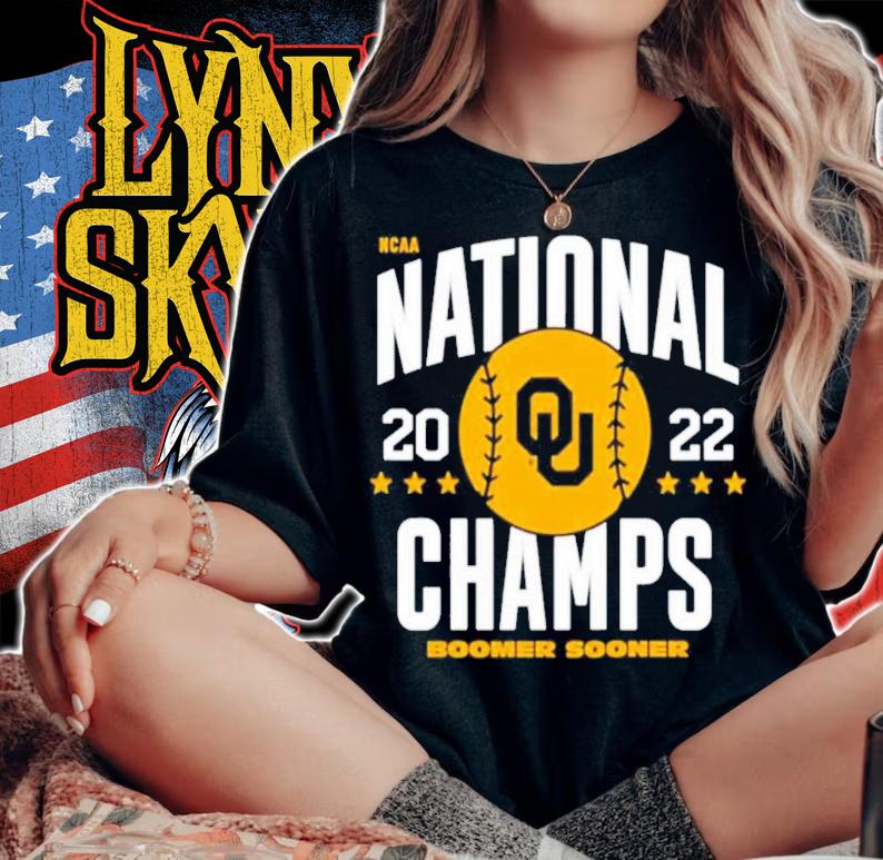 National Champs 2022 Boomer Sooner Oklahoma Softball National Champs T-Shirt t-shirt woman shirt