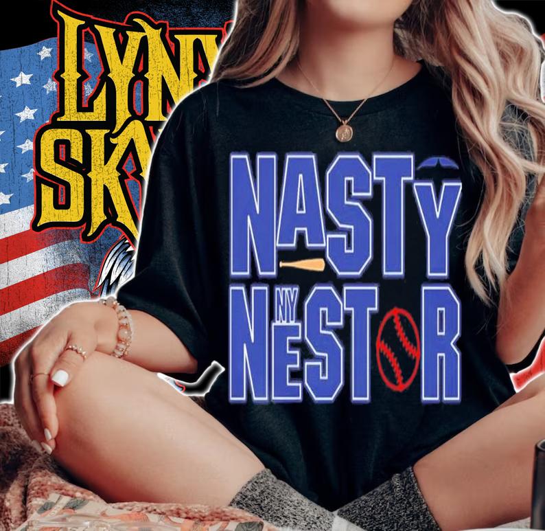 New York Nasty Nestor Baseball Emoji T-Shirt t-shirt woman shirt