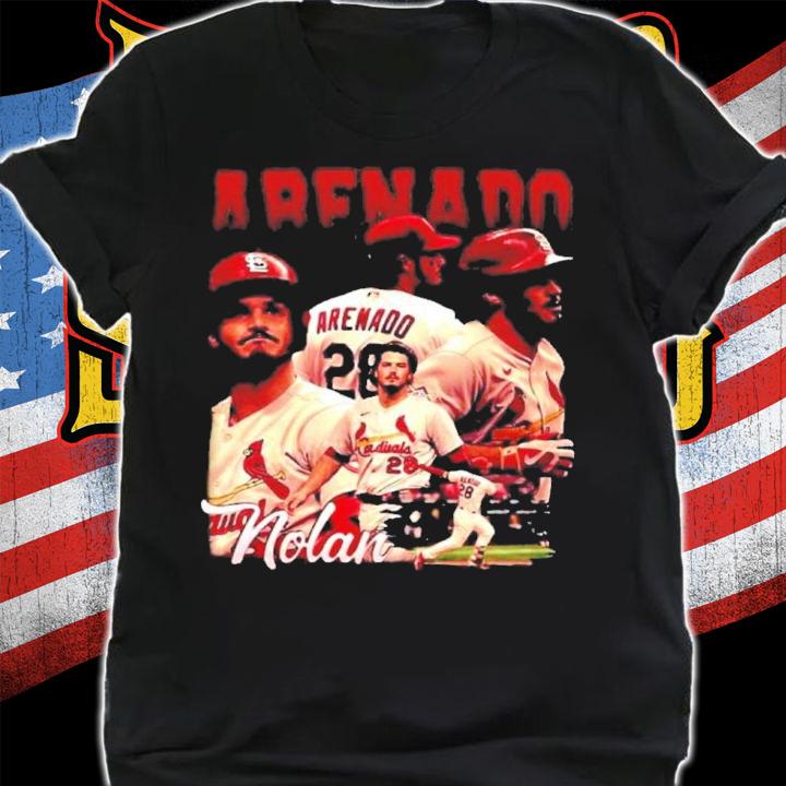 Nolan Arenado St. Louis Cardinals Vintage 90s Shirt t-shirt shirt