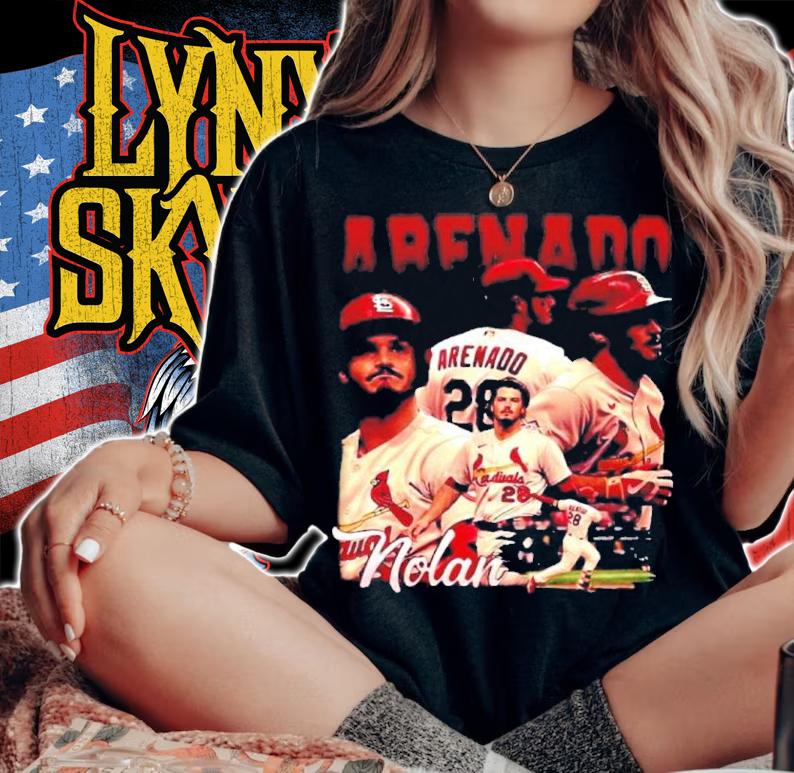 Nolan Arenado St. Louis Cardinals Vintage 90s Shirt t-shirt woman shirt