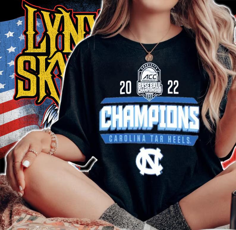 North Carolina Tar Heels Carolina Blue ACC Baseball Conference Tournament Champions 2022 Shirt t-shirt