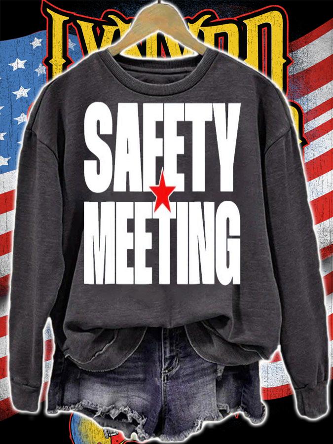 Safety Meeting Le'ale'a Collection t-shirt sweatshirt