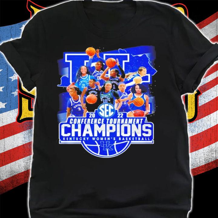 SWEC 2022 Conference Tournament Champions Kentucky Women's Basketball shirt t-shirt shirt